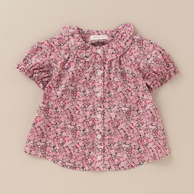 チャイヴ半袖ブラウス【日本製】