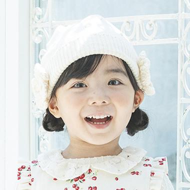 フラワー帽子【日本製】