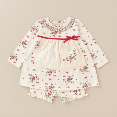 野イチゴワンピーススーツ【日本製】