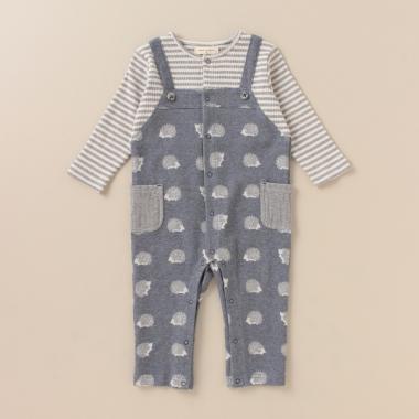 オーガニックジャガードカバーオール【日本製】