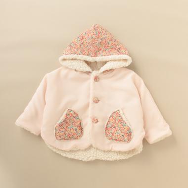 リバティファブリックマントコート【日本製】