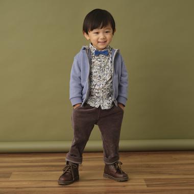 モナルーチェチェックロングパンツ【日本製】