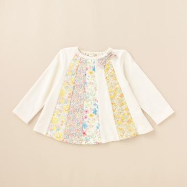 リバティプリントパッチワークプルオーバー【日本製】