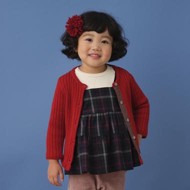 ラメテレコカーディガン【日本製】