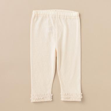 オーガニックフリルレギンス【日本製】