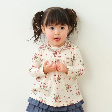 野イチゴ長袖Tシャツ【日本製】