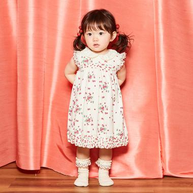 野イチゴワンピース【日本製】