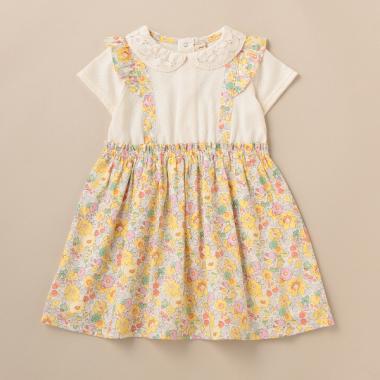 リバティファブリックドッキングワンピース【日本製】