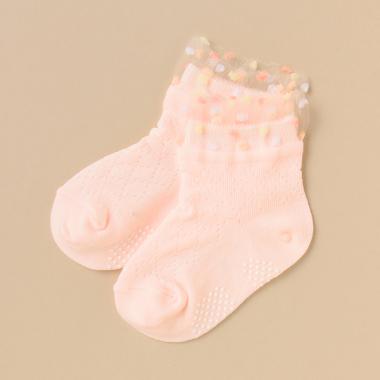 チュールドットソックス【日本製】