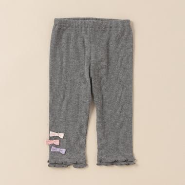 裾メロー7分丈レギンス