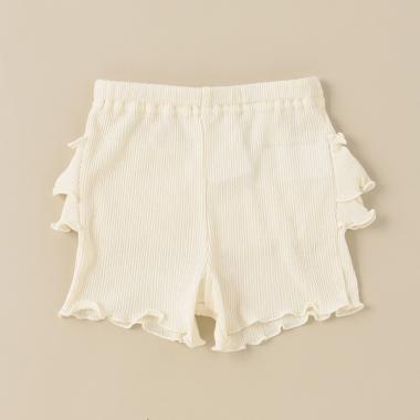 バックフリル1分丈レギンス