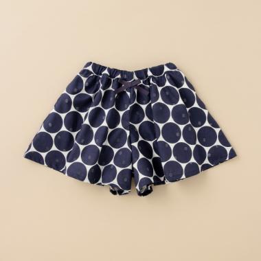 透かしドットキュロット【日本製】