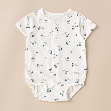 さくらんぼボディスーツ【日本製】