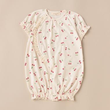 さくらんぼ半袖兼用ドレス【日本製】
