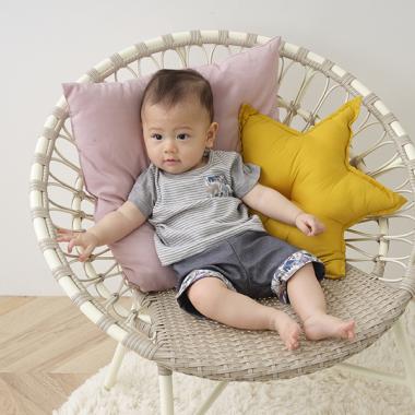 キューフォーザ・ズーポケットTシャツスーツ【日本製】