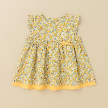 小花柄チュニック