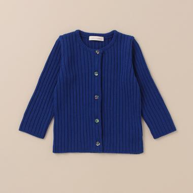 リブカーディガン【日本製】