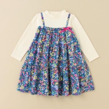 クラシックメドゥティアードワンピース【日本製】