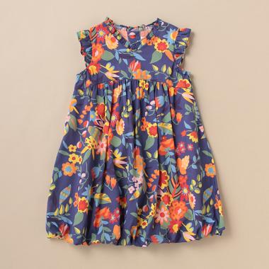 フローラルバレエワンピース【日本製】