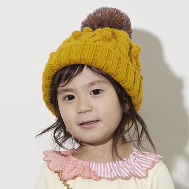 ケーブルニット帽