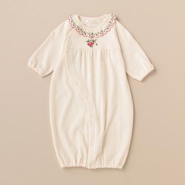 野イチゴ刺しゅう兼用ドレス【日本製】