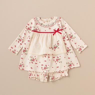 野イチゴワンピーススーツ【日本製】