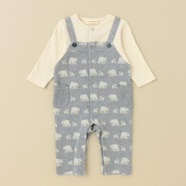 オーガニックジャカードカバーオール【日本製】