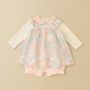 フラワーレースワンピーススーツ【日本製】