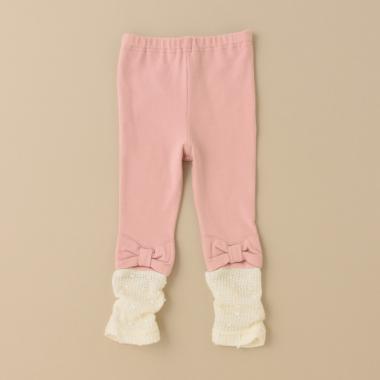 リボンクシュクシュフル丈レギンス