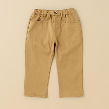 ツイル 裏起毛ロングパンツ