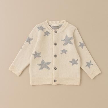 オーガニックスターカーディガン【日本製】