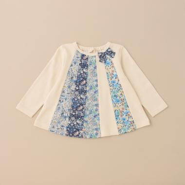 リバティファブリックパッチワークトレーナー【日本製】