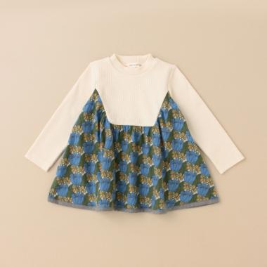 チューダー・チューリップドッキングチュニック【日本製】