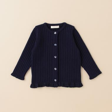 ラメテレコカーディガン【日本製】