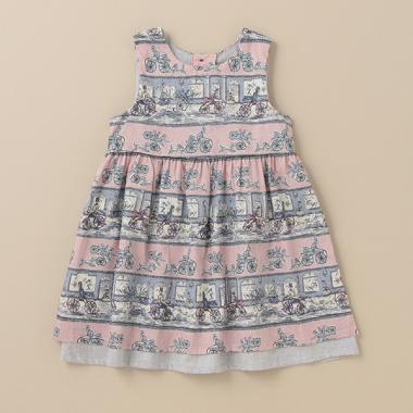 ヴィクトリアントリップジャンパースカート【日本製】