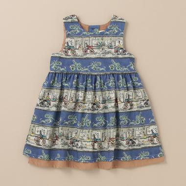 ヴィクトリアントリップジャンパースカート【日本製】