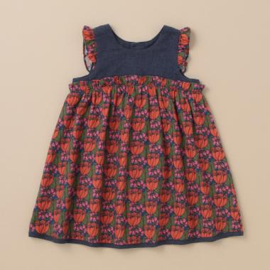 チューダー・チューリップジャンパースカート【日本製】