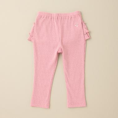 バックフリル9分丈レギンス