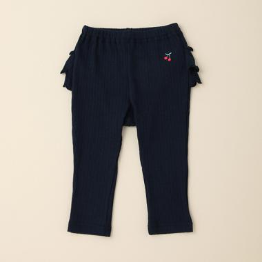 バックフリル9分丈レギンス