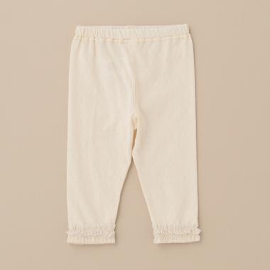 オーガニックフリルレギンス【日本製】