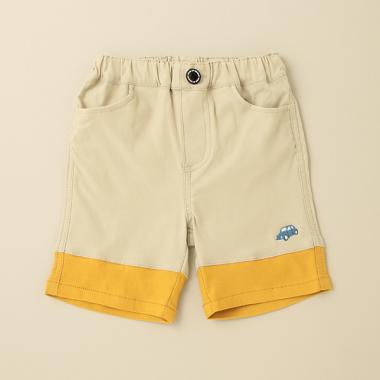 バイカラーハーフパンツ