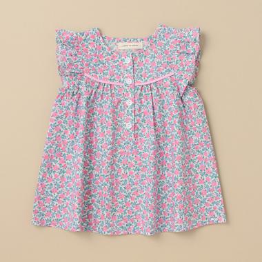 小花柄チュニック