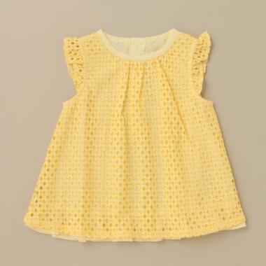 レース袖無チュニック