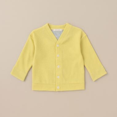 ワッフルカーディガン