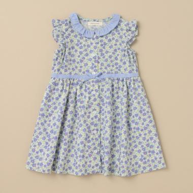 小花柄ワンピース