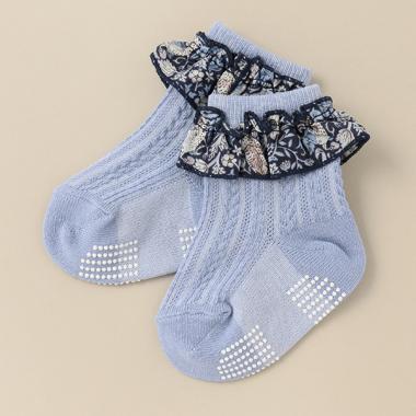 リバティファブリックフリルソックス【日本製】