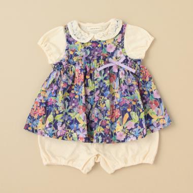 プロポーザルエプロンつきロンパース【日本製】