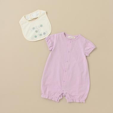 スタイつきリバティフラワーショートオール