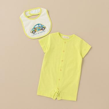 接触冷感スタイつきリバティクルマショートオール