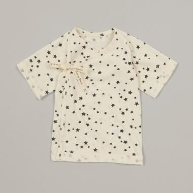 【オーガニック】スター短肌着【日本製】